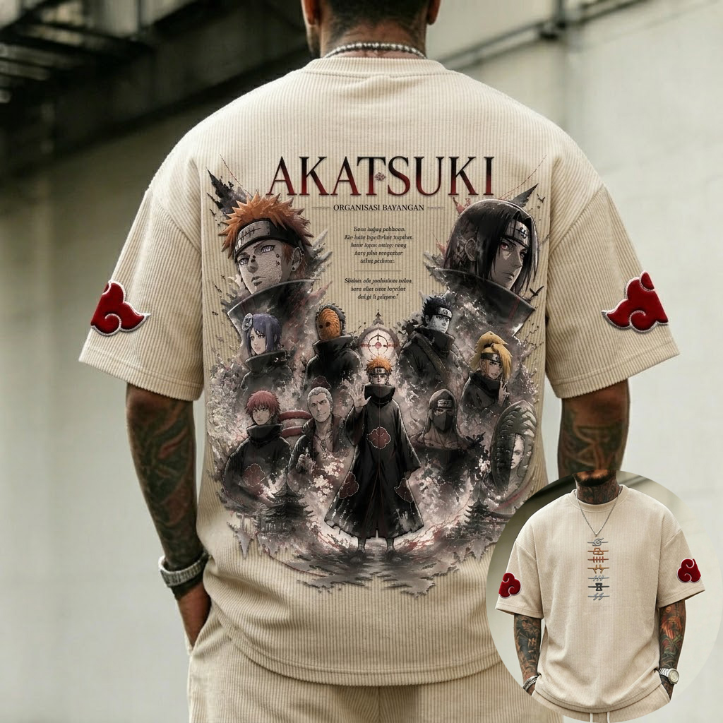 Naruto Vintage Corduroy T-Shirt