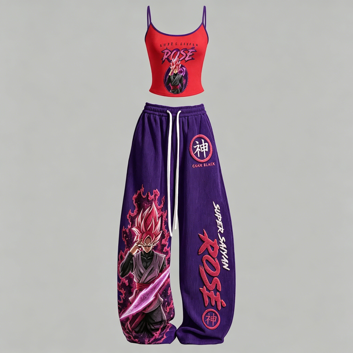 DRAGON BALL Top & Elasticated Trousers Two-Piece Set