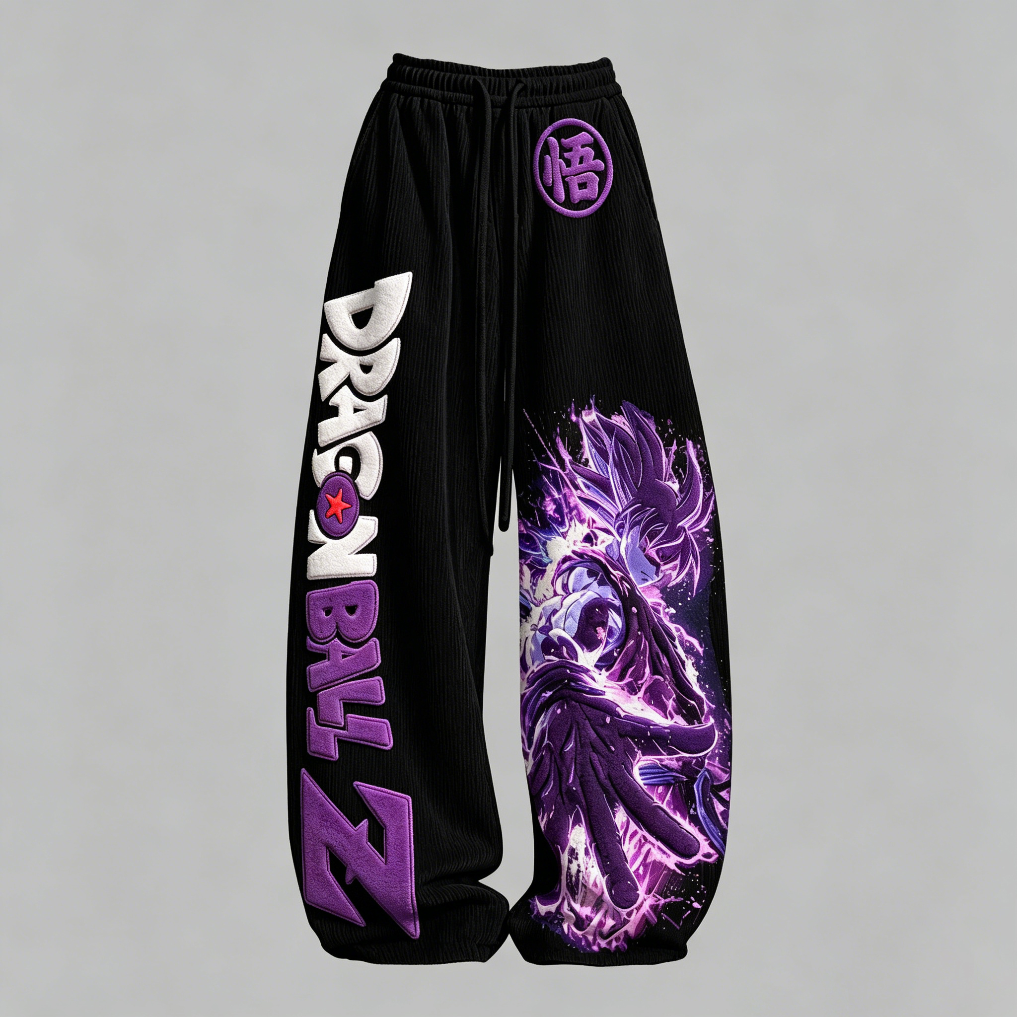 DRAGON BALL Top & Elasticated Trousers Corduroy Two-Piece Set