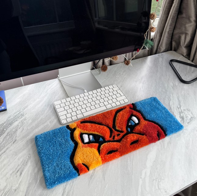 Charizard Keyboard Rug