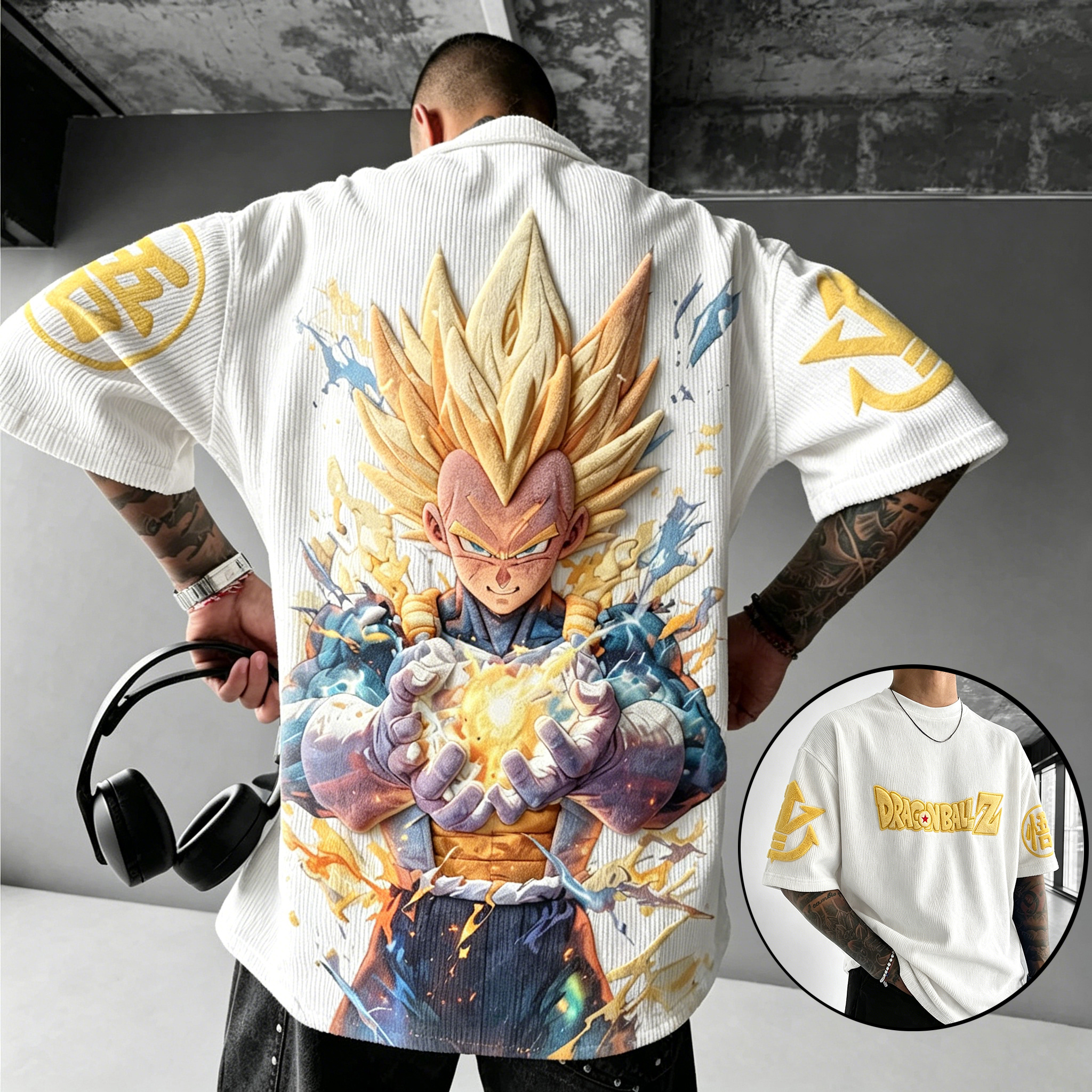 Dragon Ball  Vintage Corduroy T-Shirt