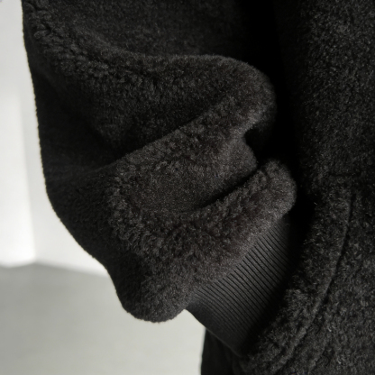 Men's Demon Slayer: Kimetsu no Yaiba Tanjiro Kamado Color-blocked Plush Hoodie