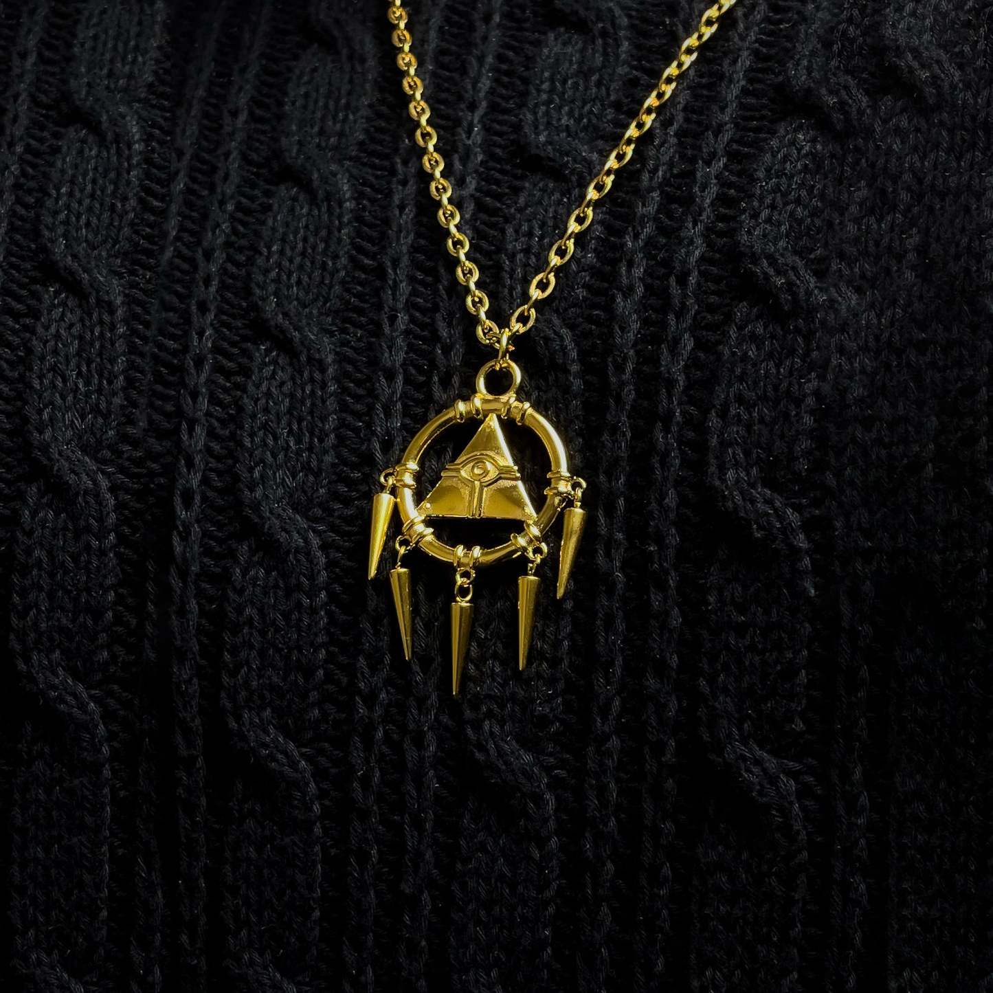 "Millennium Ring" necklace