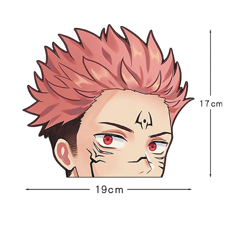 Jujutsu Kaisen Anime Car Stickers