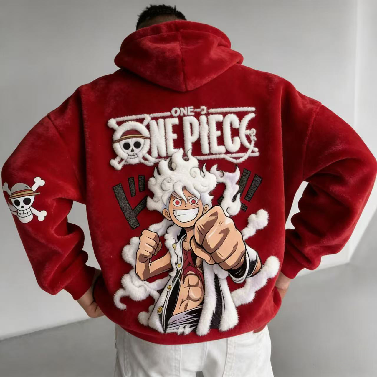 Unisex ONE PIECE Sherpa Hoodie