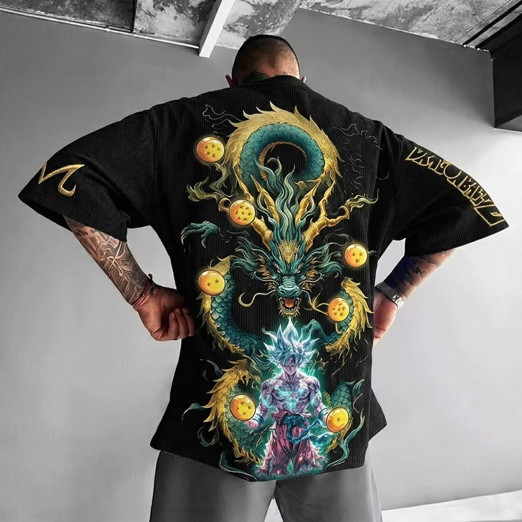 Dragon Ball Vintage Corduroy T-Shirt
