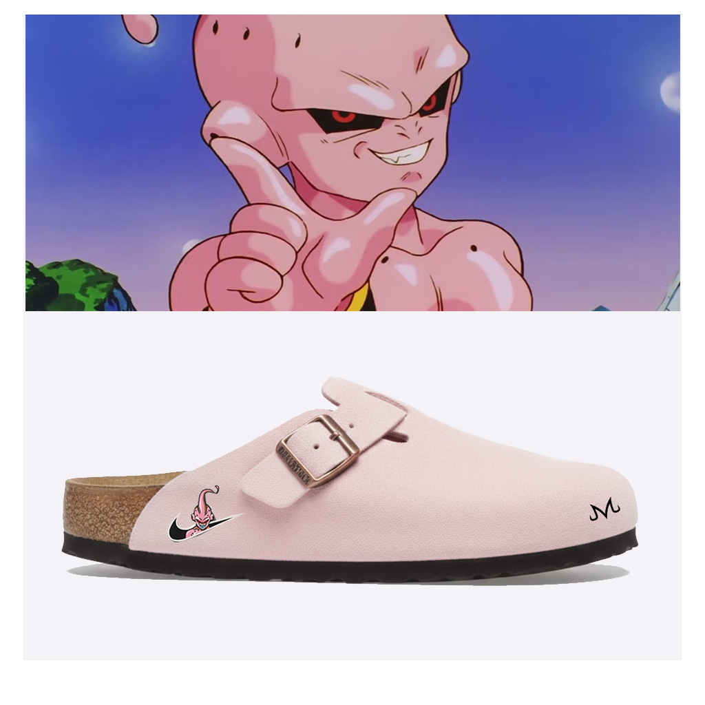 Dragon Ball Anime Unisex Boston Soft Footbed Suede Leather