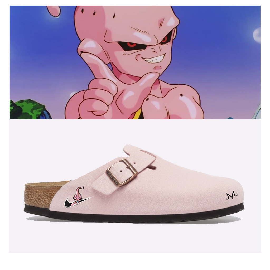 Dragon Ball Anime Unisex Boston Soft Footbed Suede Leather