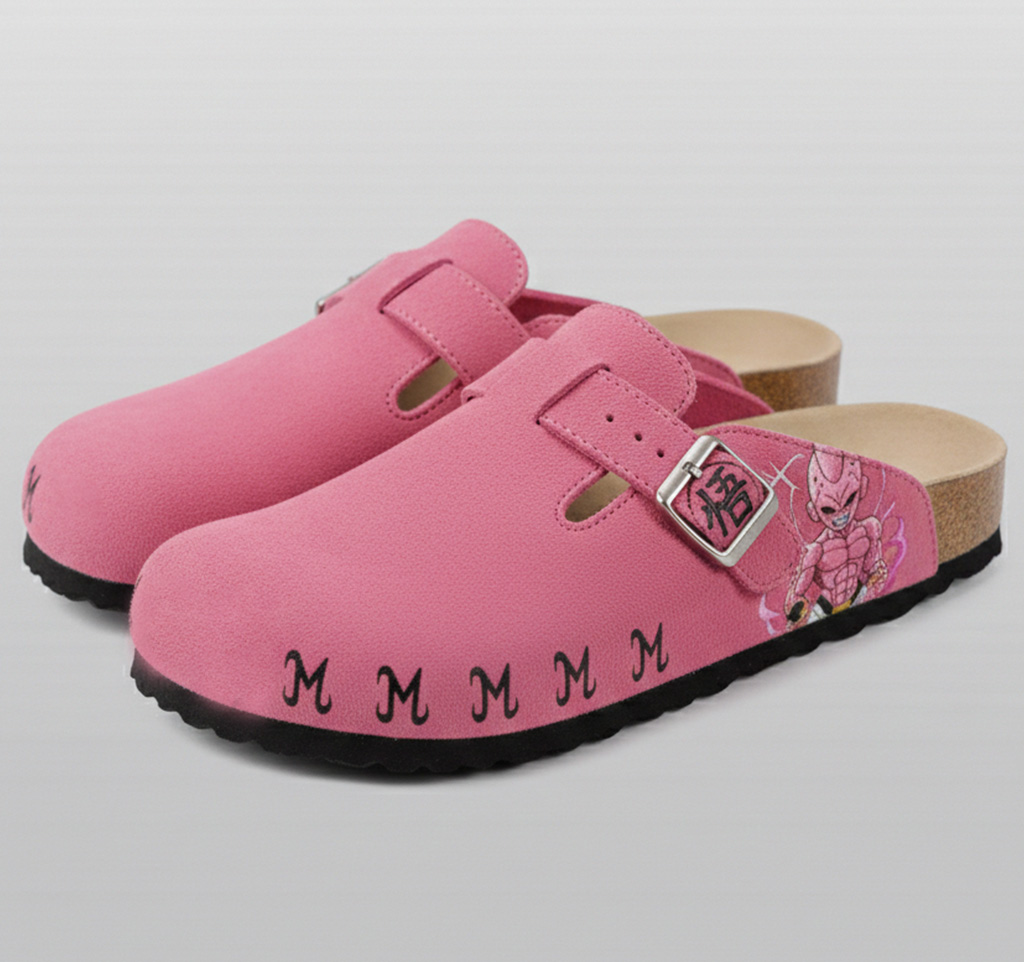 Dragon Ball Anime Unisex Boston Soft Footbed Suede Leather