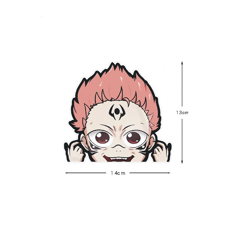 Jujutsu Kaisen Anime Car Stickers