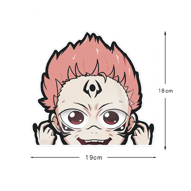 Jujutsu Kaisen Anime Car Stickers