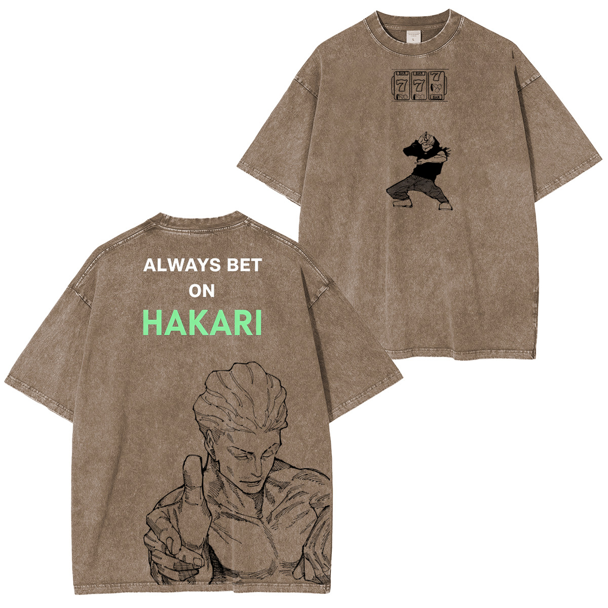 Jujutsu Kaisen :Ryomen Sukuna Vintage washed T-shirt/Crewneck/Hoodie
