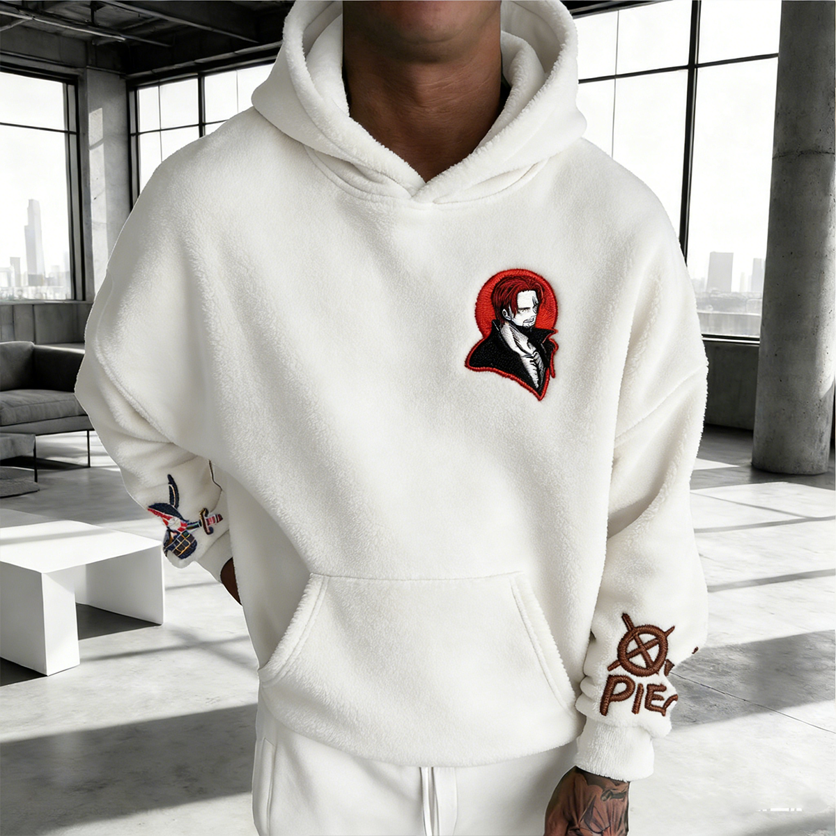 One Piece Shanks Wanted Hoodies