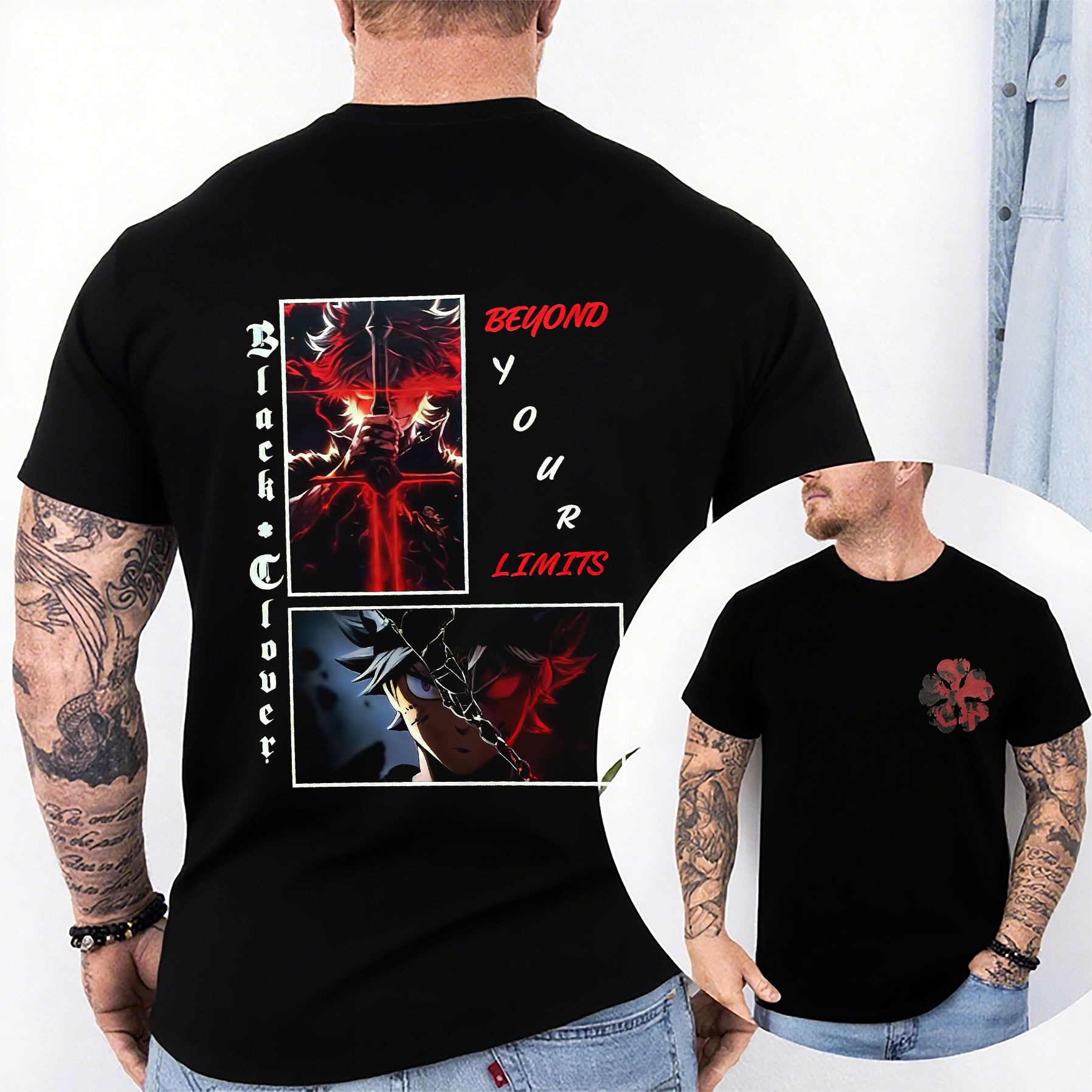 Black Clover Anime Unisex T-shirt