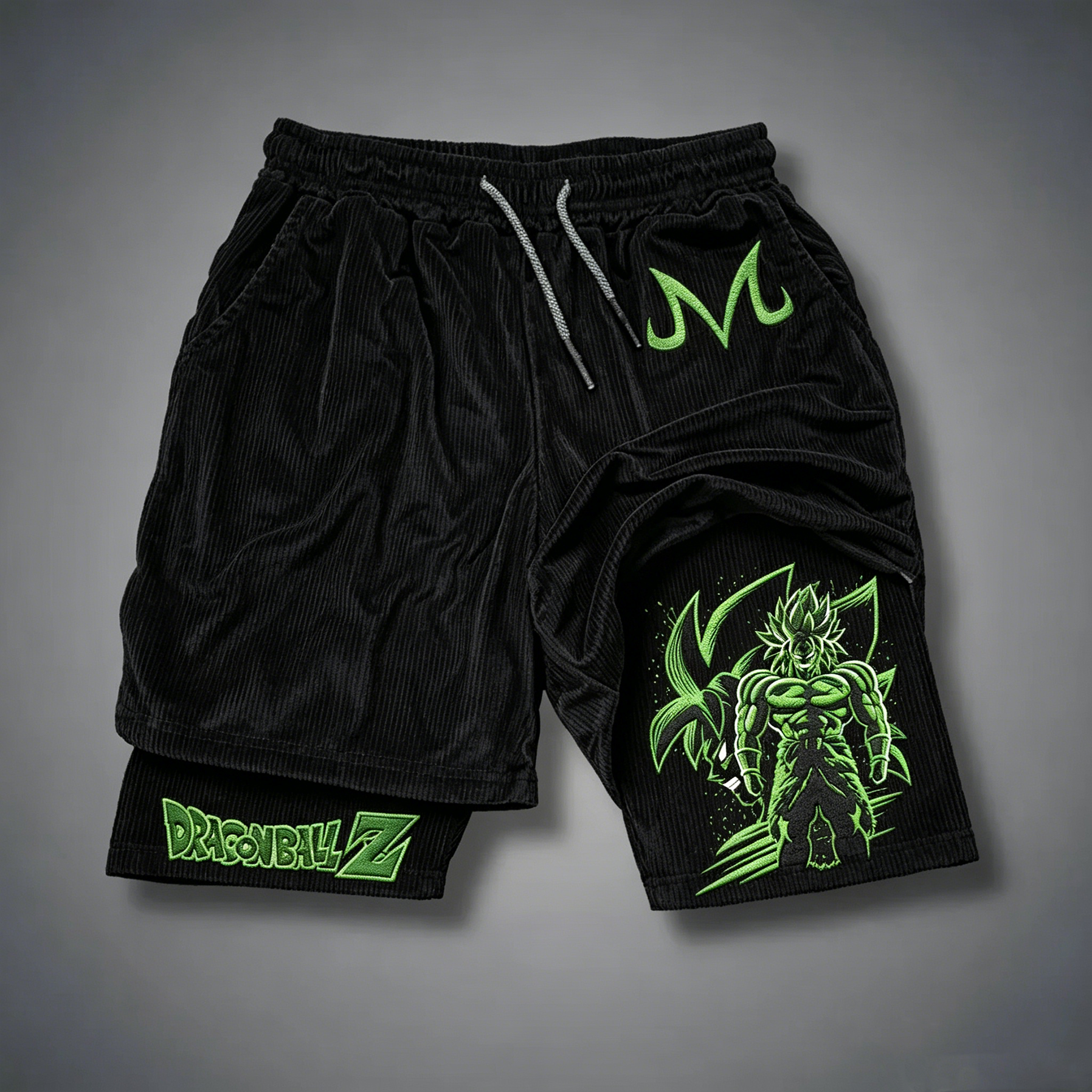 Dragon Ball Corduroy Shorts
