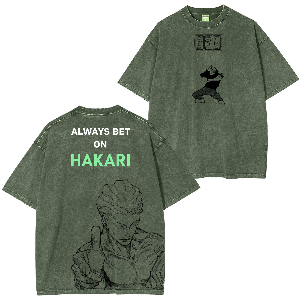 Jujutsu Kaisen :Ryomen Sukuna Vintage washed T-shirt/Crewneck/Hoodie