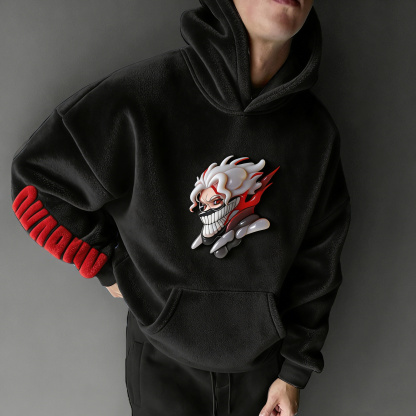 DANDADAN :Okarun Plush Hoodie