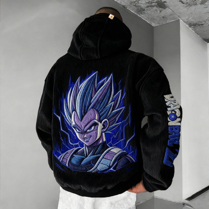 Dragon Ball Color Blocked Plush Hoodie