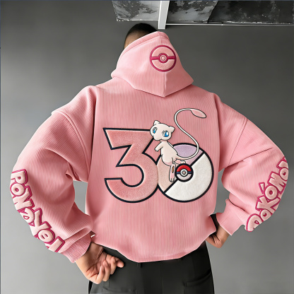 Pokémon Foam Print Corduroy Hoodie