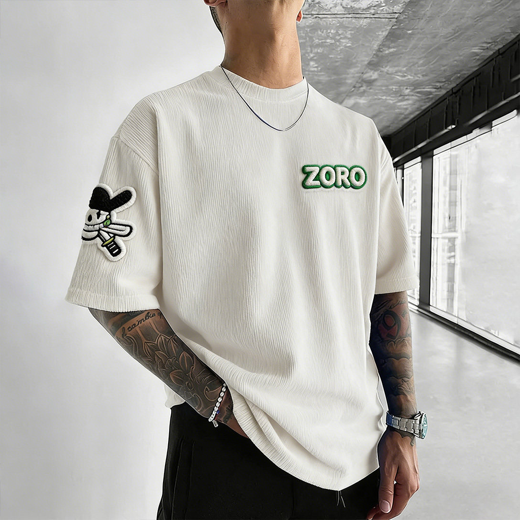 Dragon Ball Unisex Anime Inspired Vintage Corduroy T-Shirt