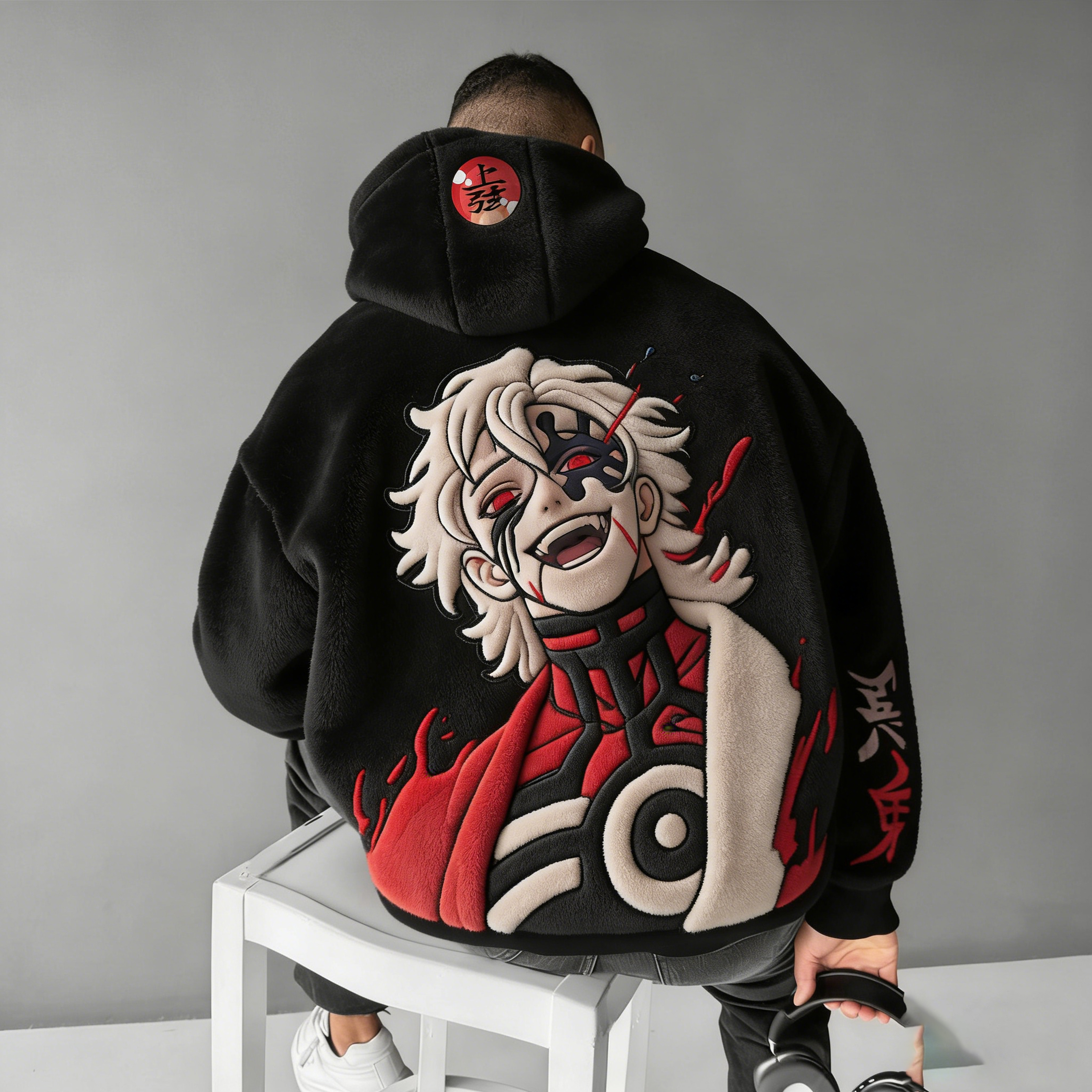 DEMON SLAYER Plush Hoodie