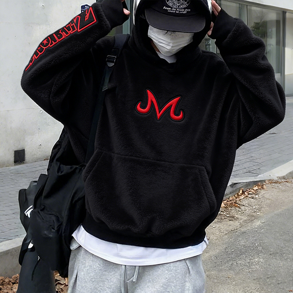 Dragon Ball Color Blocked Plush Hoodie