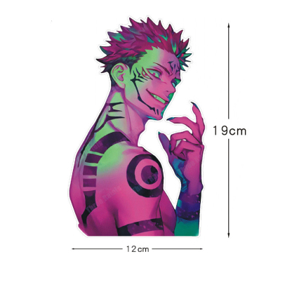 Jujutsu Kaisen Anime Car Stickers