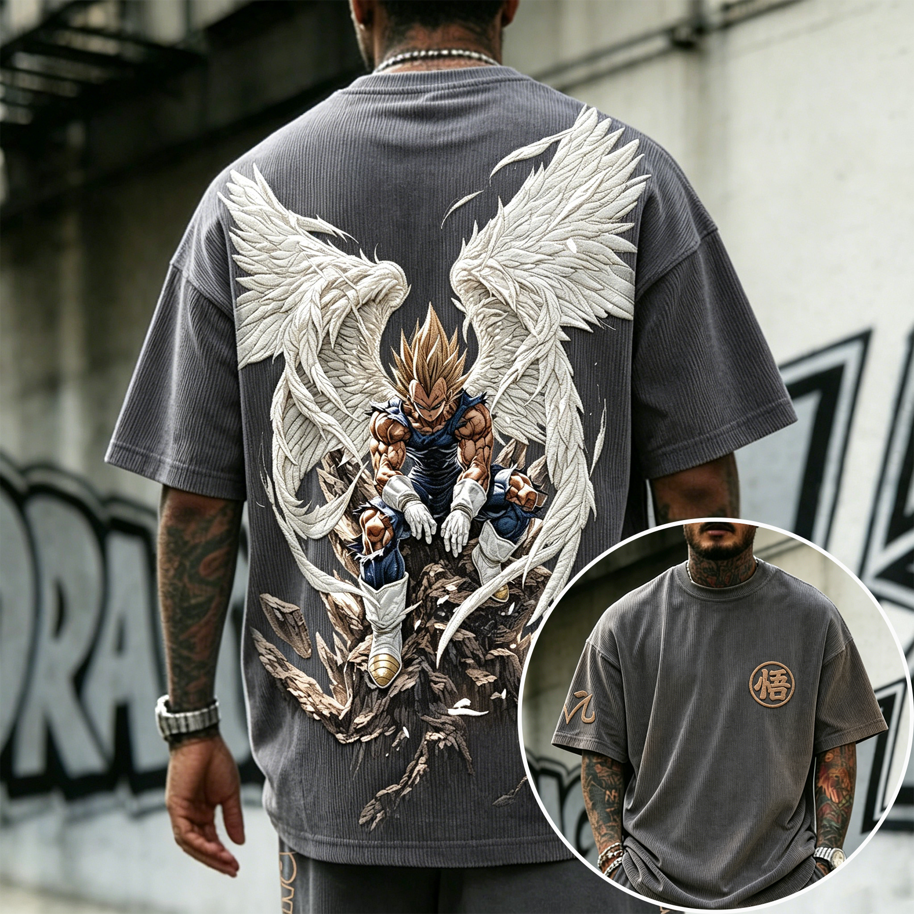 Dragon Ball  Vintage Corduroy T-Shirt