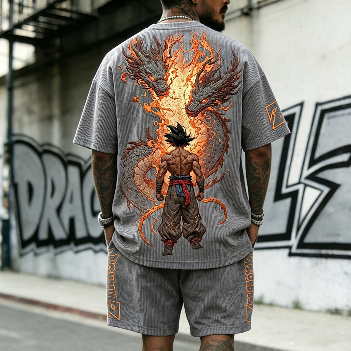 Dragon Ball  Vintage Corduroy T-Shirt