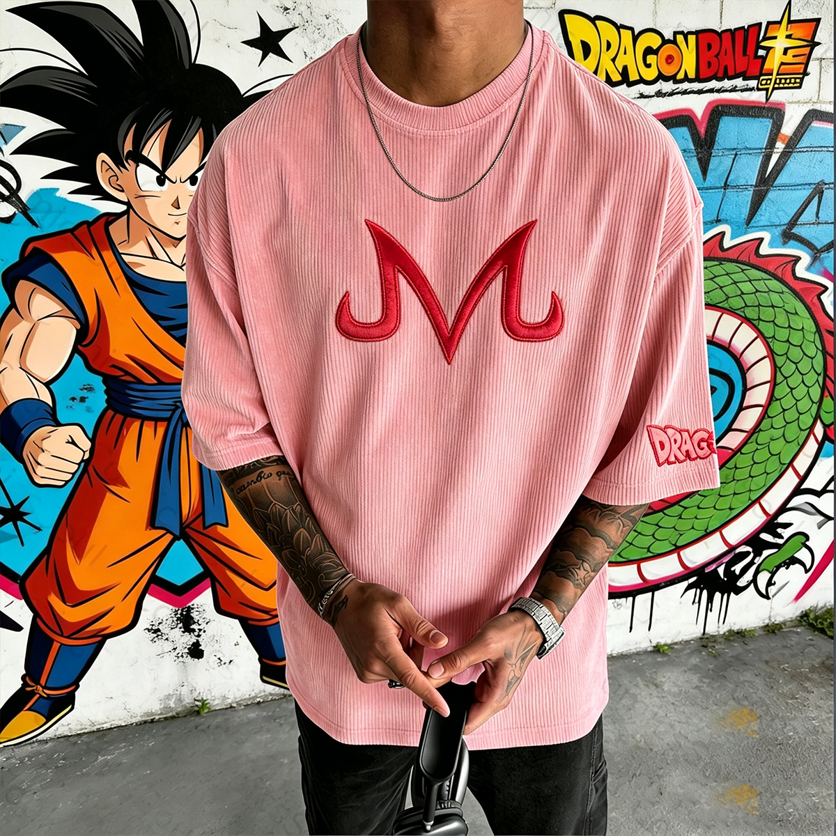 Dragon Ball Son Goku Vintage Corduroy T-Shirt