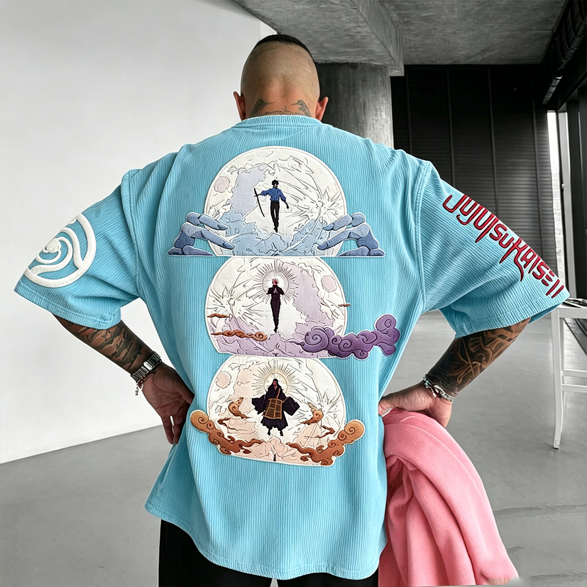 Jujutsu Kaisen Vintage Corduroy T-Shirt