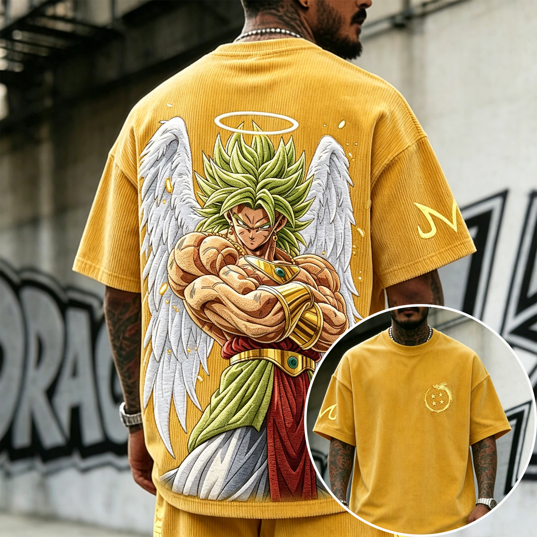 Dragon Ball  Vintage Corduroy T-Shirt