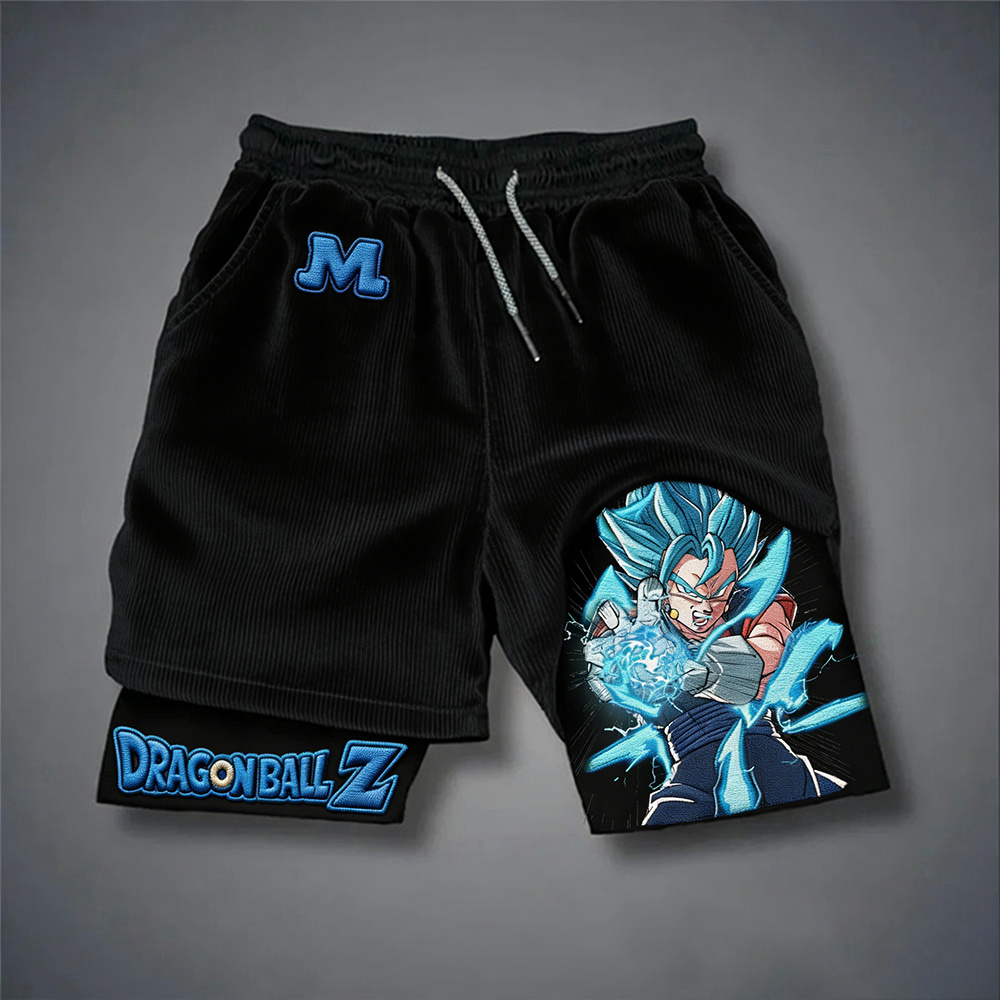 Dragon Ball Corduroy Shorts
