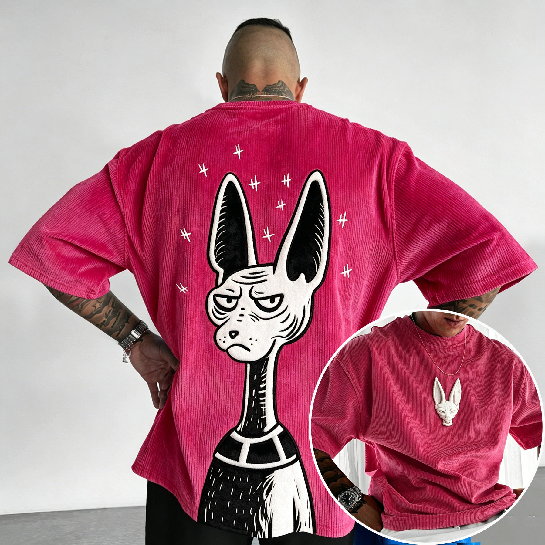 Dragon Ball Z Anime Vintage Corduroy T-Shirt