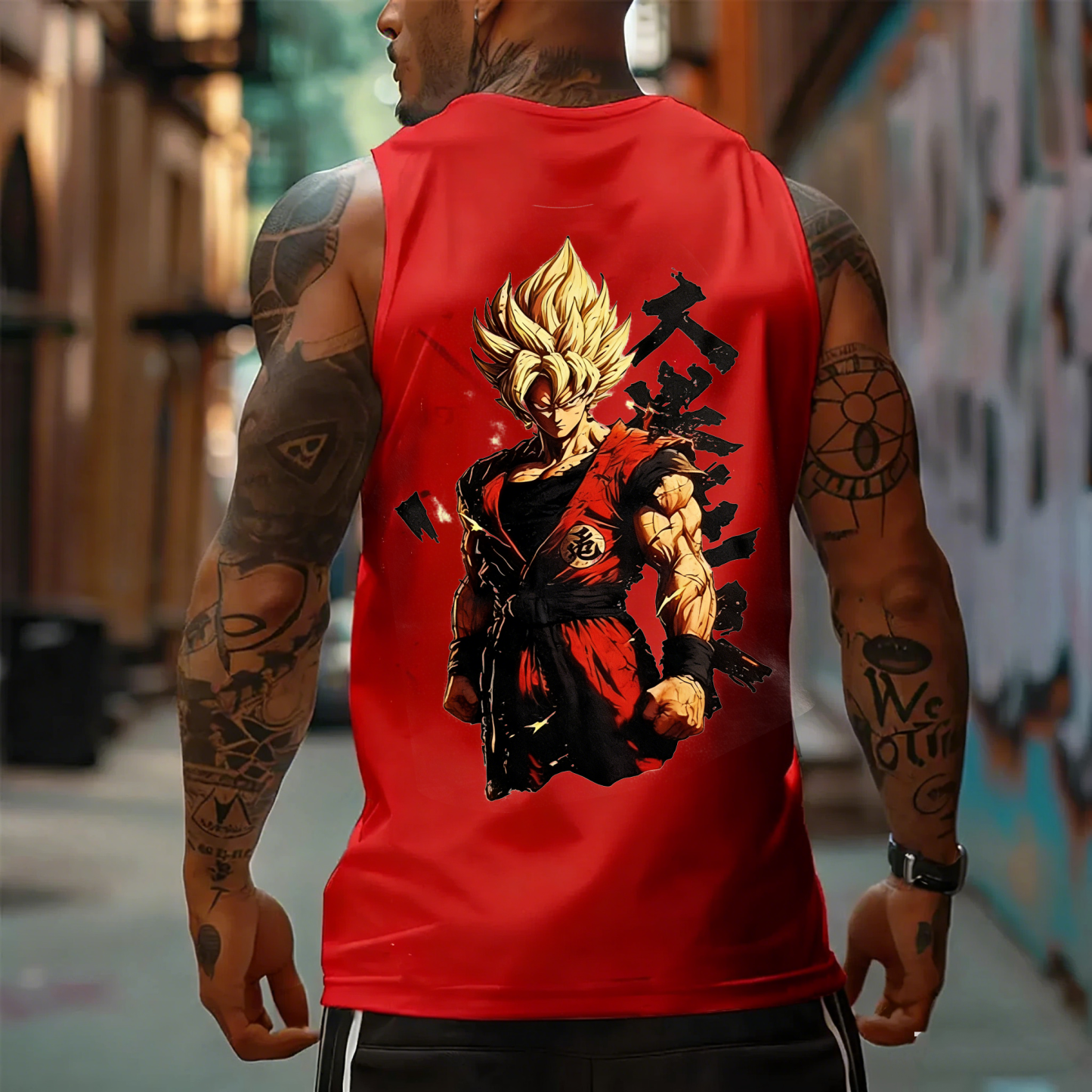 Unisex “Comicssoul” Casual Anime Tank Top