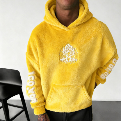 Dragon Ball Color Blocked Plush Hoodie