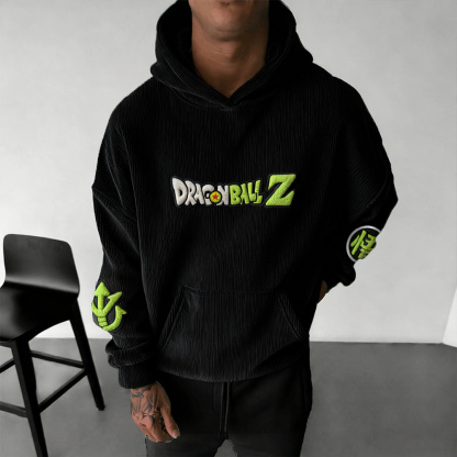 Dragon Ball Color Blocked Plush Hoodie