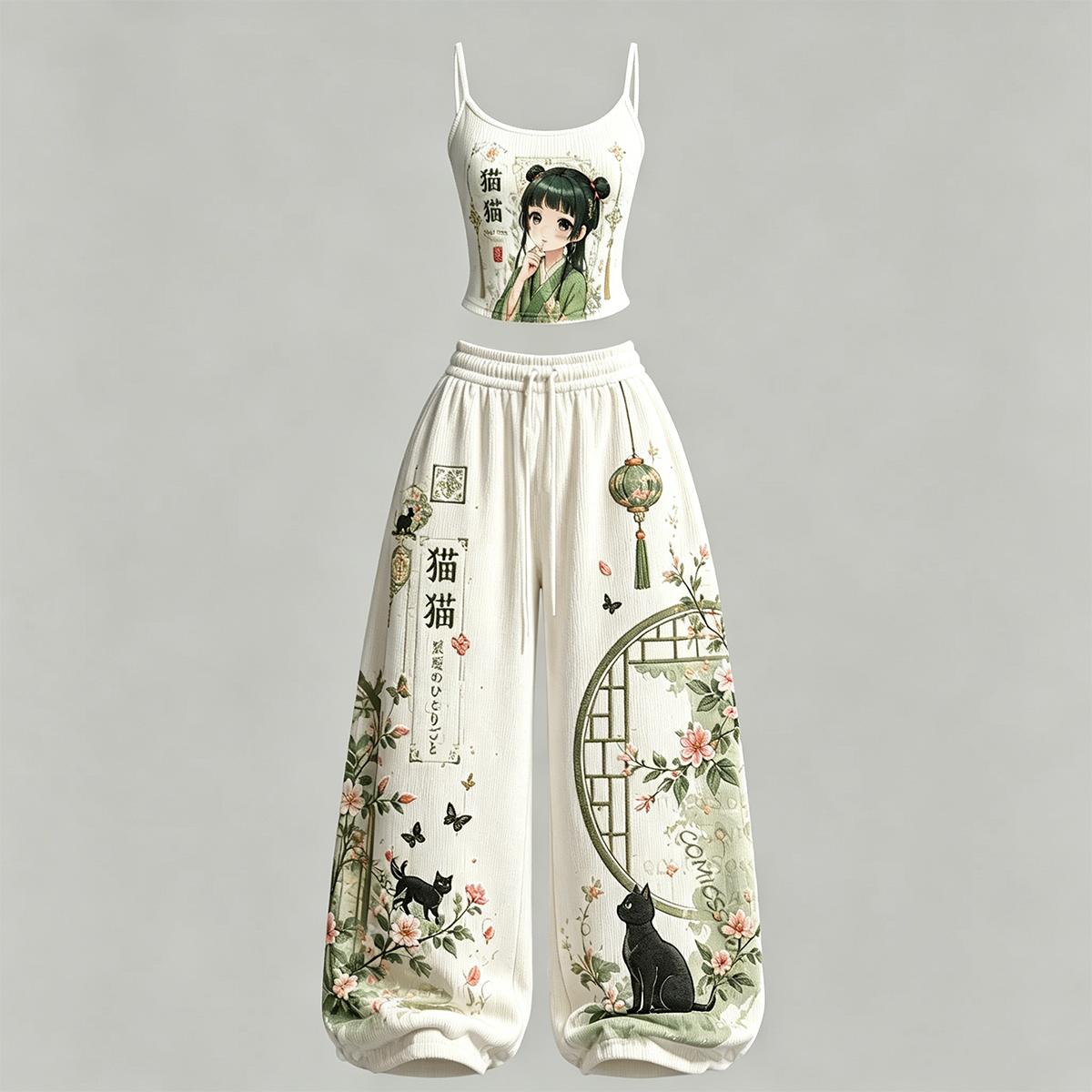 The Apothecary Diaries T-Shirt & Elasticated Trousers Two-Piece Set