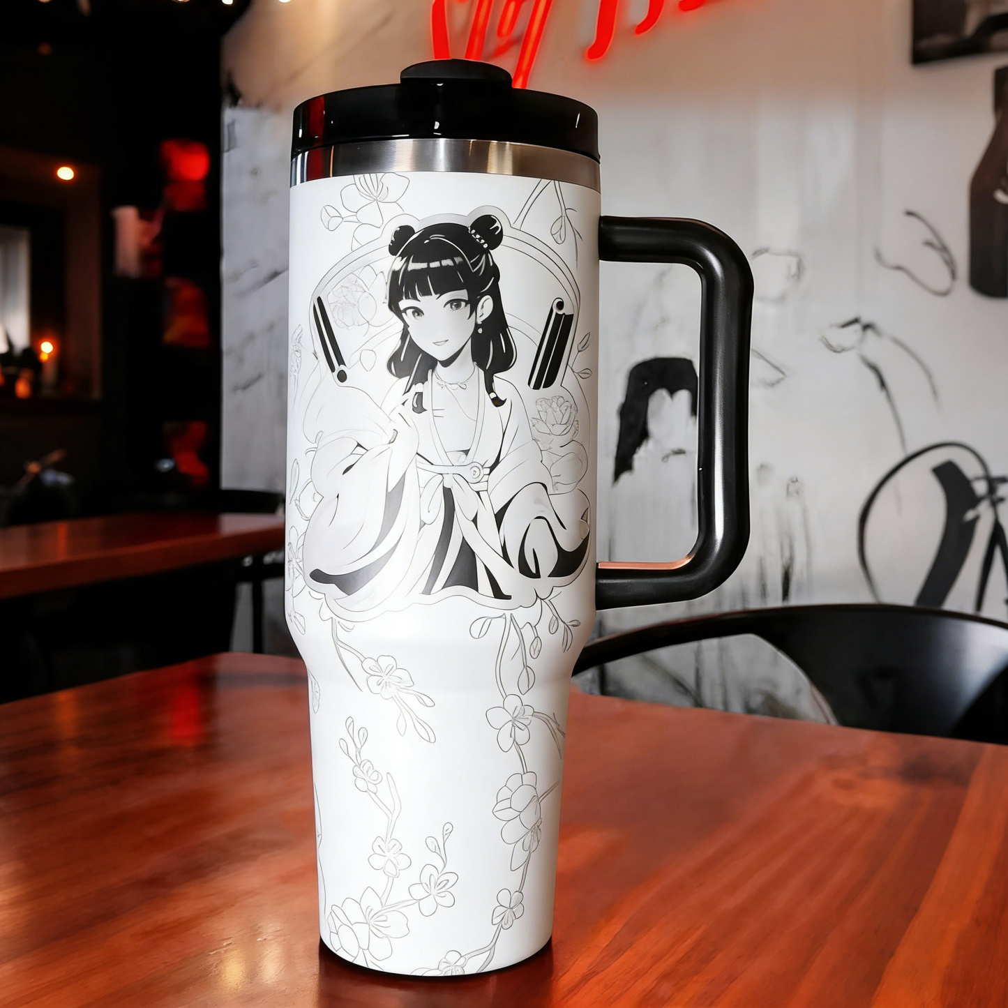 Apothecary Diaries 30oz or 40oz Stainless Steel Tumbler With Handle HG