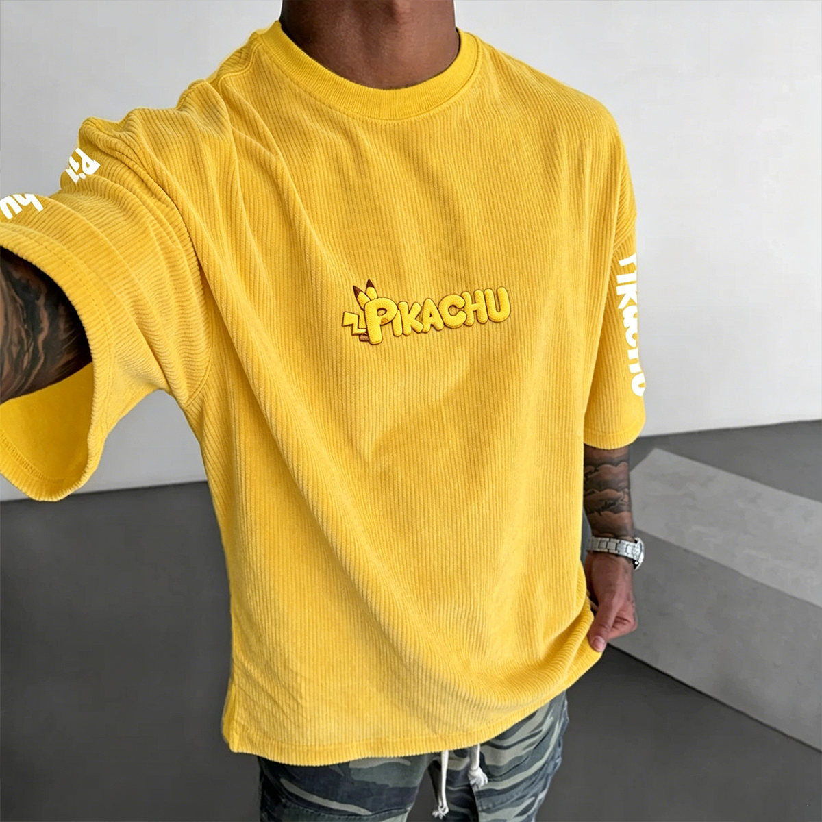 Dragon Ball Anime Vintage Waffle Knit T-Shirt