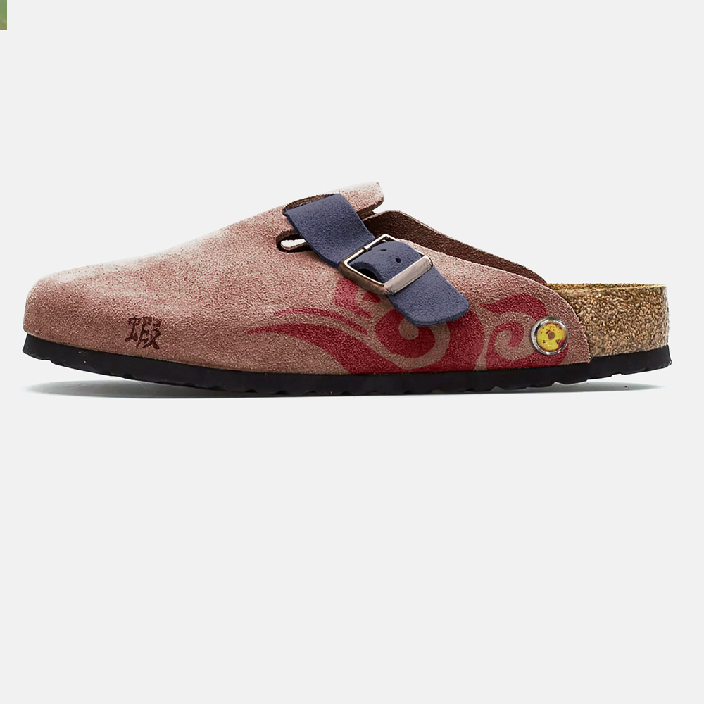 GamaBunta NARUTO Anime Unisex Boston Soft Footbed Suede Leather