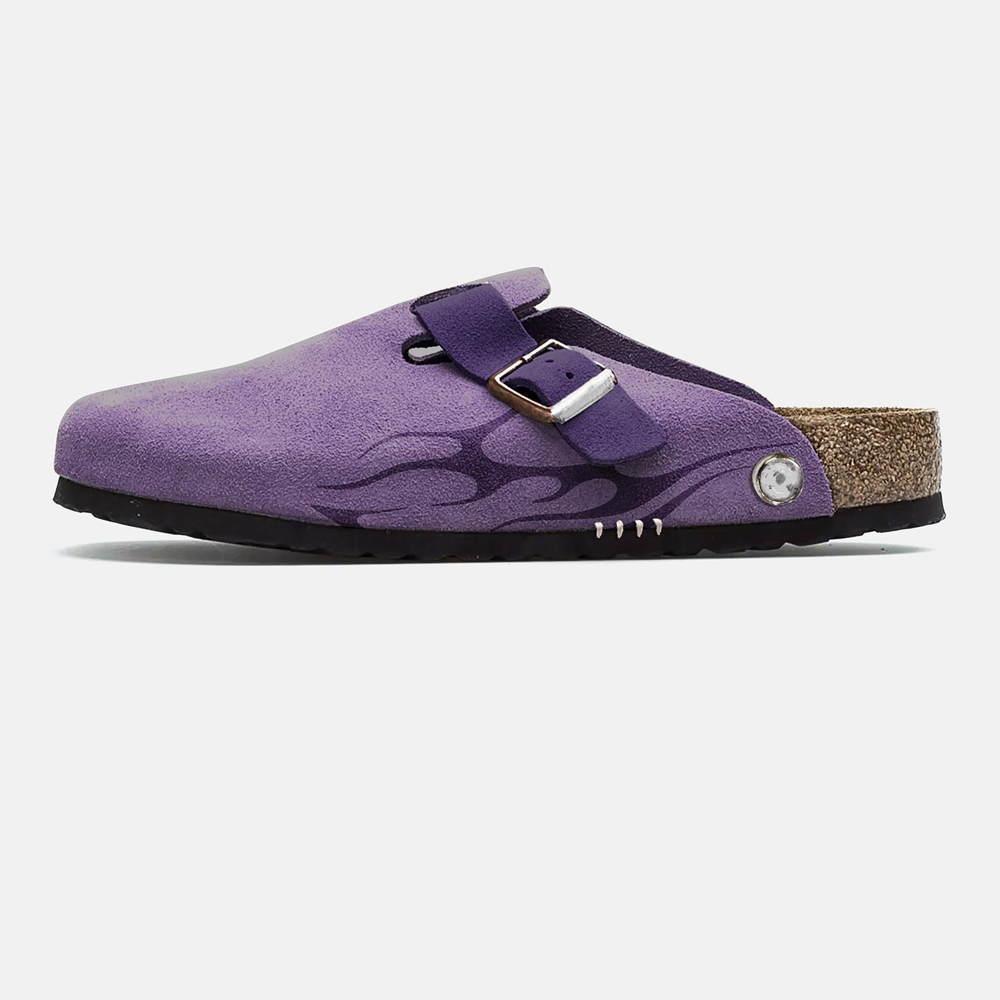 Uchiha Sasuke NARUTO Anime Unisex Boston Soft Footbed Suede Leather