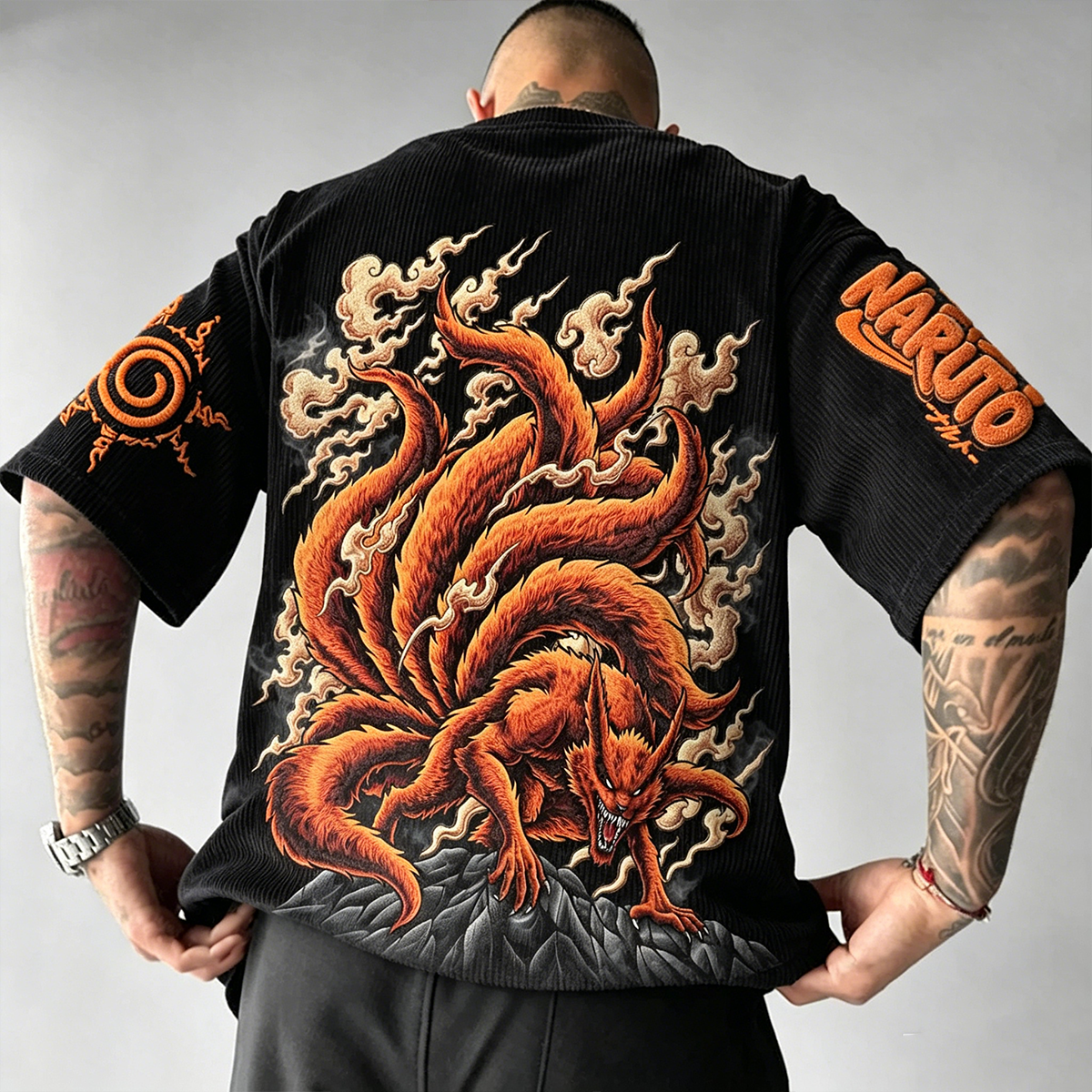 Naruto Vintage Corduroy T-Shirt