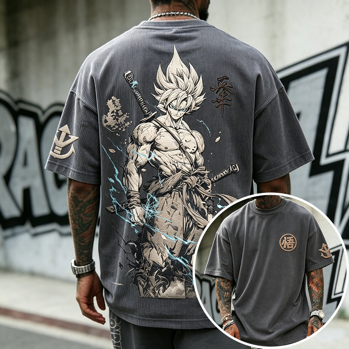 Dragon Ball Vintage Corduroy T-Shirt
