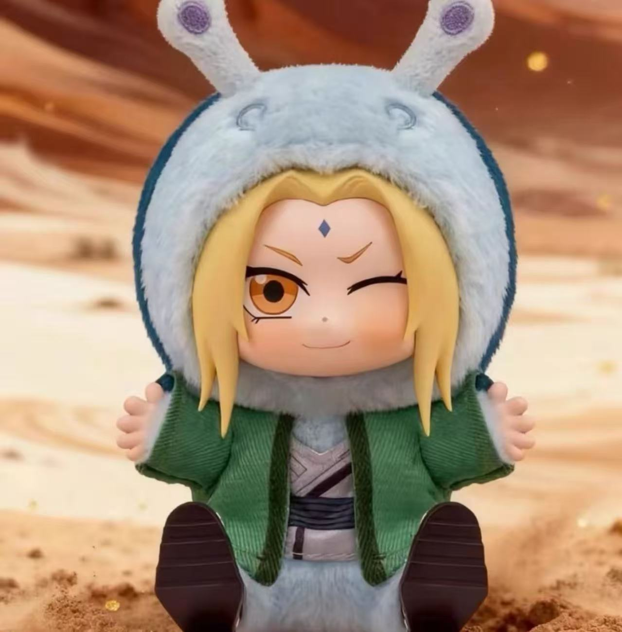 Naruto Shippuden Generation 2 Cross-border Bestselling Blind Box/Blind Bag Keychain, Cute Animal Party Sitting Series Figurines/Dolls/Pendants