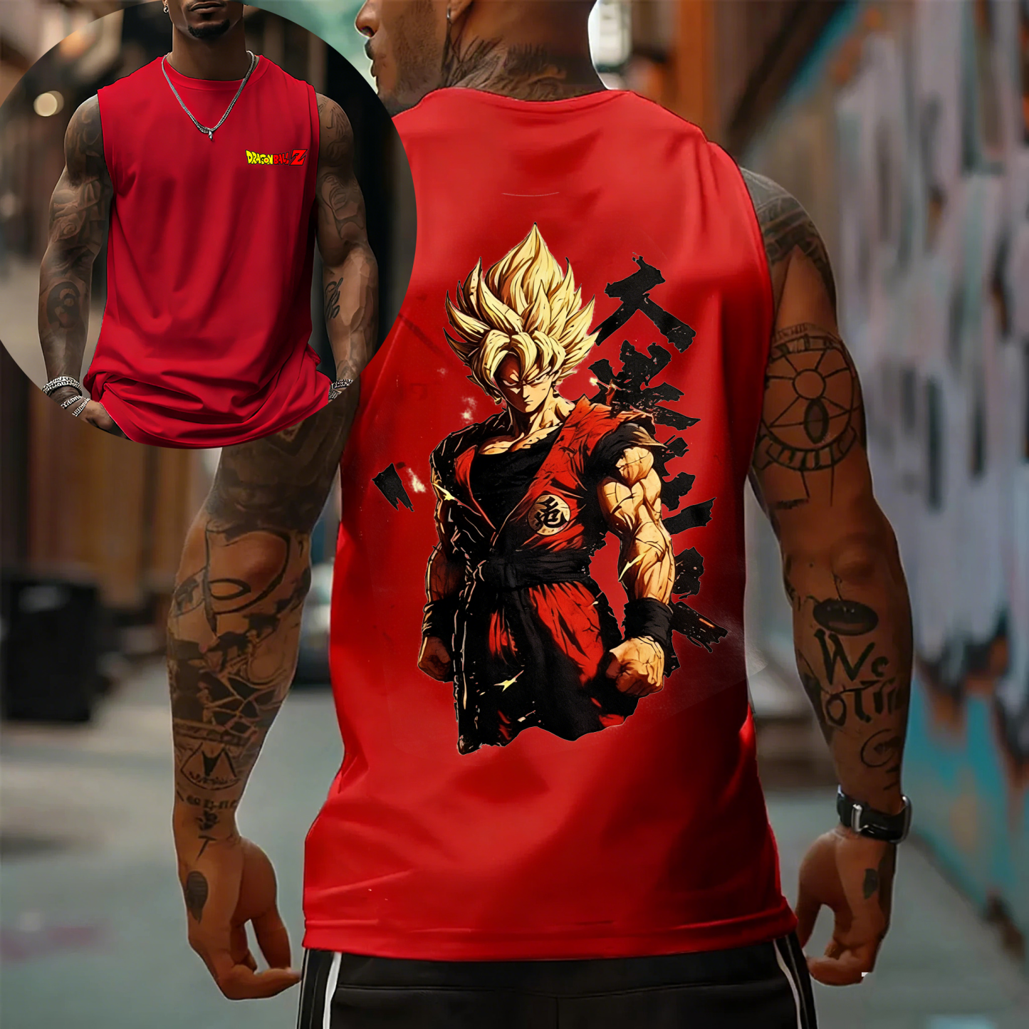 Unisex “Comicssoul” Casual Anime Tank Top