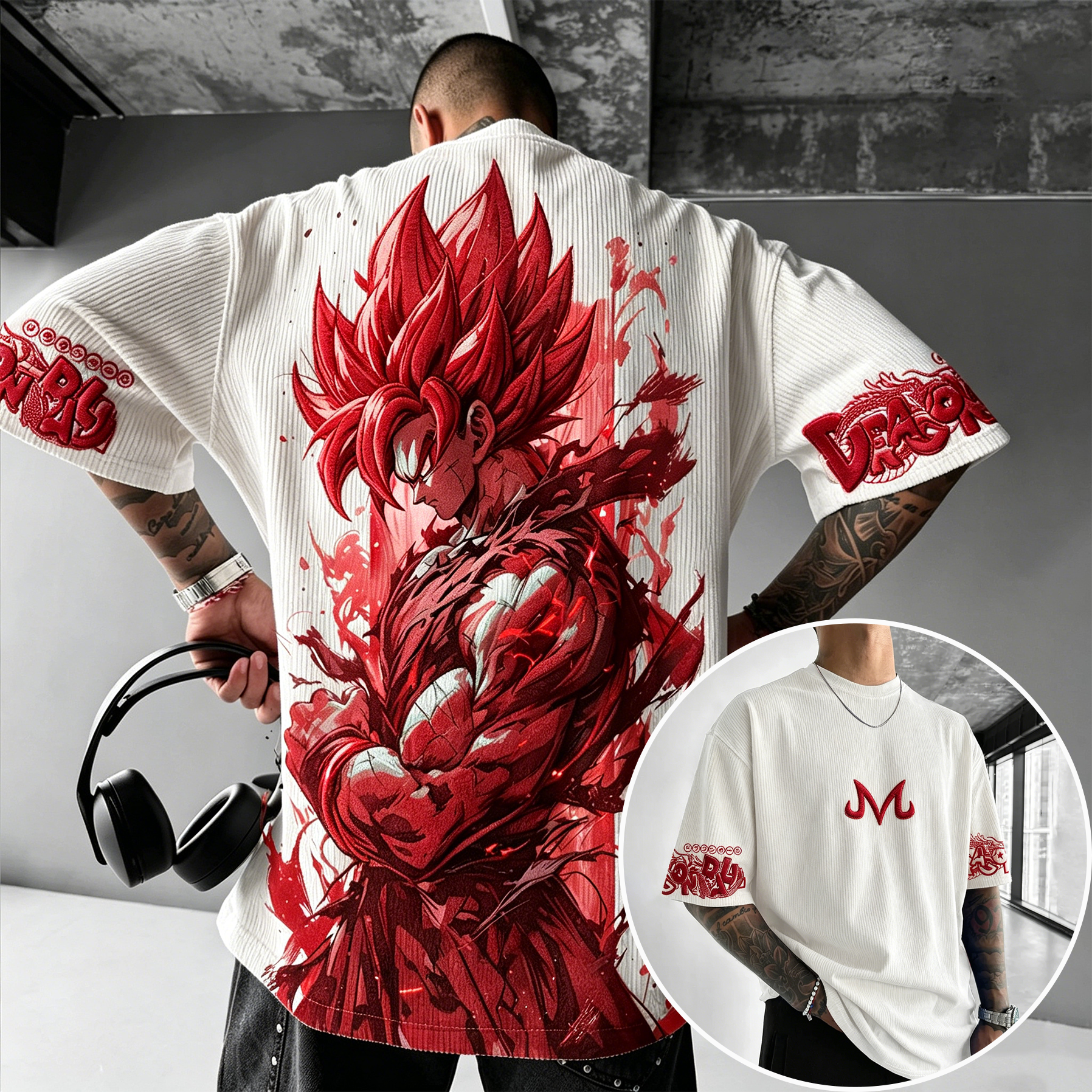 Dragon Ball  Vintage Corduroy T-Shirt