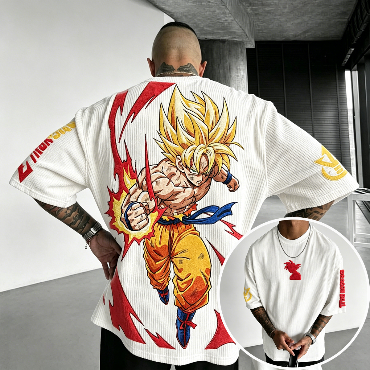 Dragon Ball  Vintage Corduroy T-Shirt