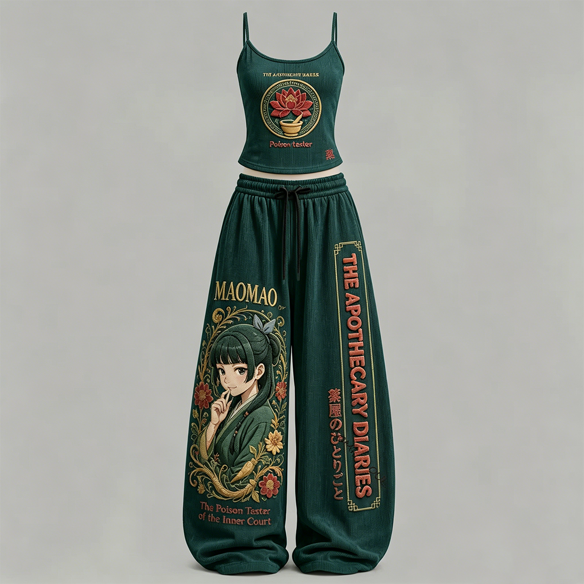The Apothecary Diaries T-Shirt & Elasticated Trousers Two-Piece Set