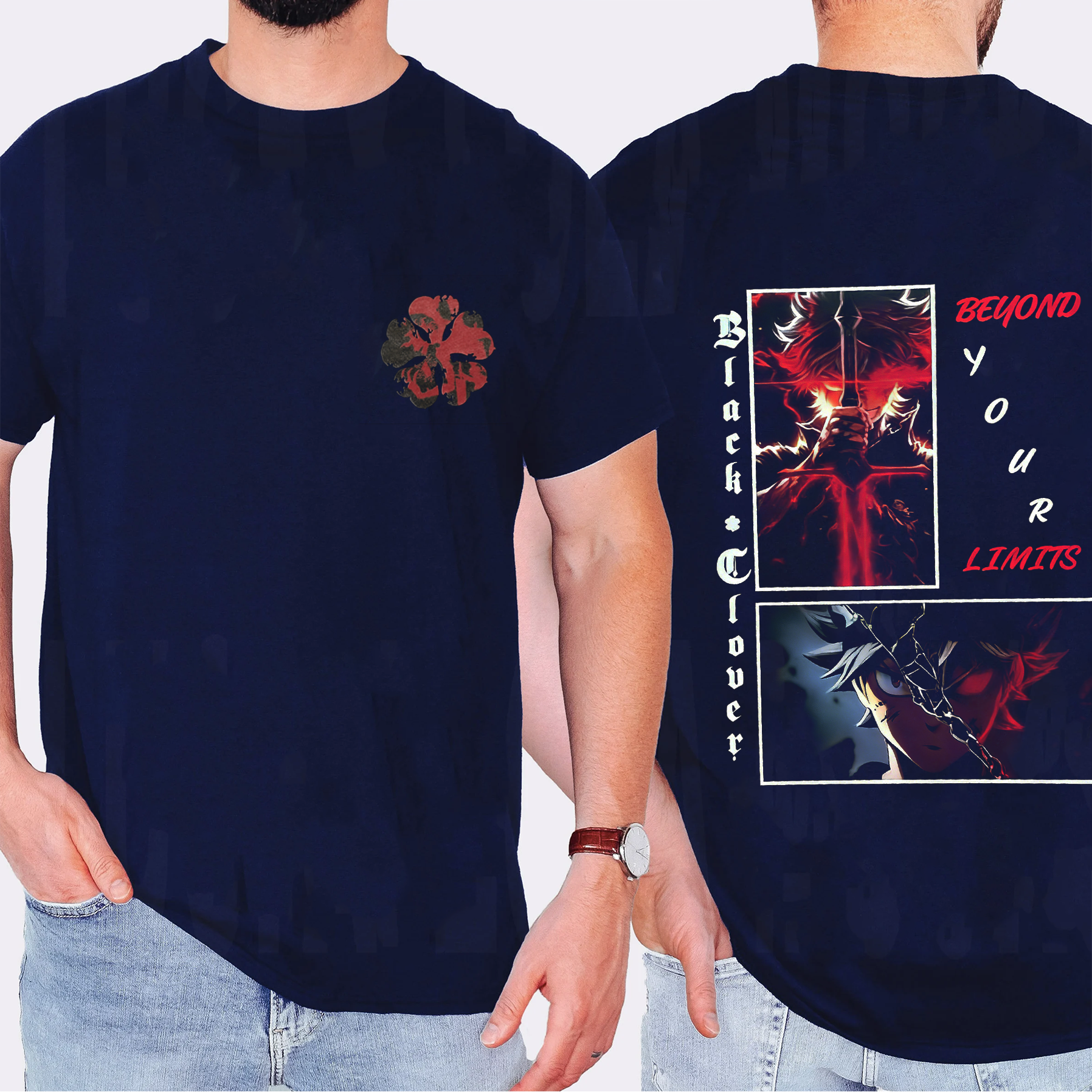 Black Clover Anime Unisex T-shirt